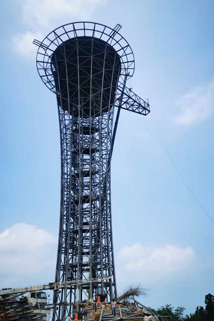 沪马建工景观塔案例3
