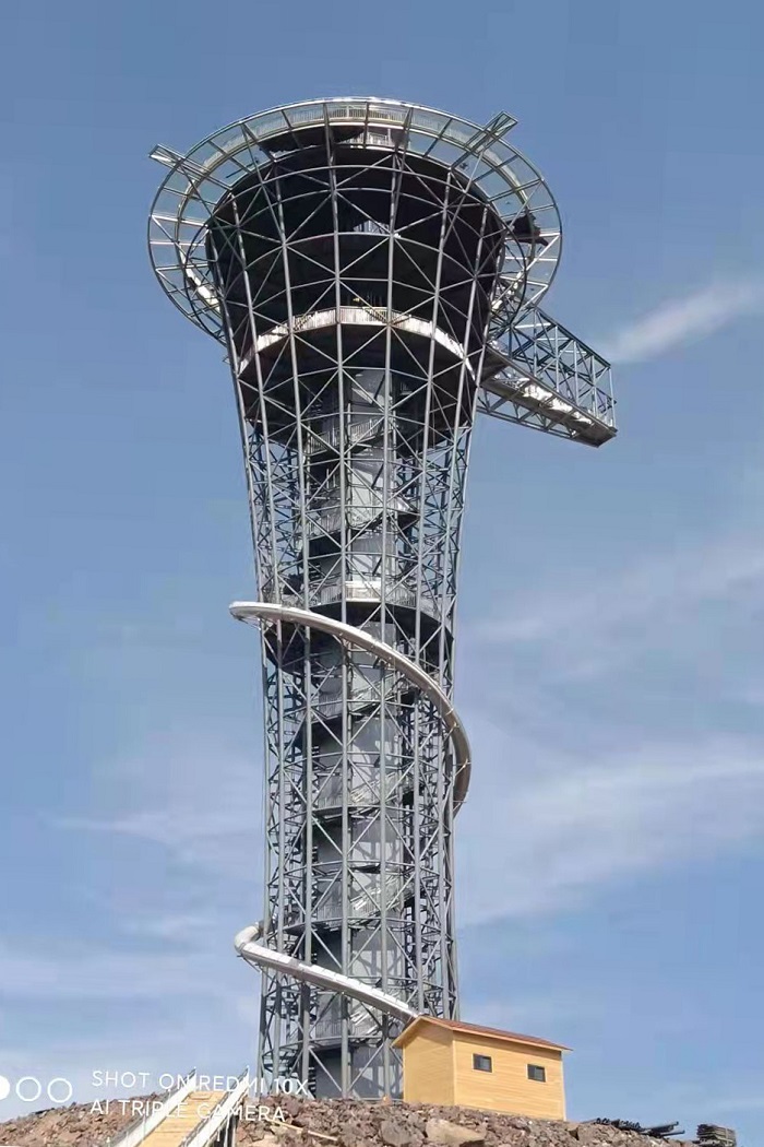 沪马建工景观塔案例4