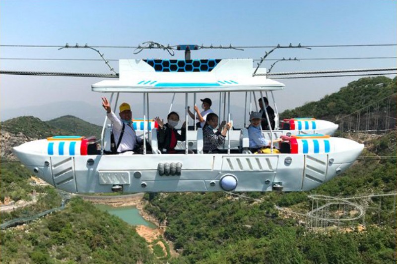 沪马建工空中飞艇案例2