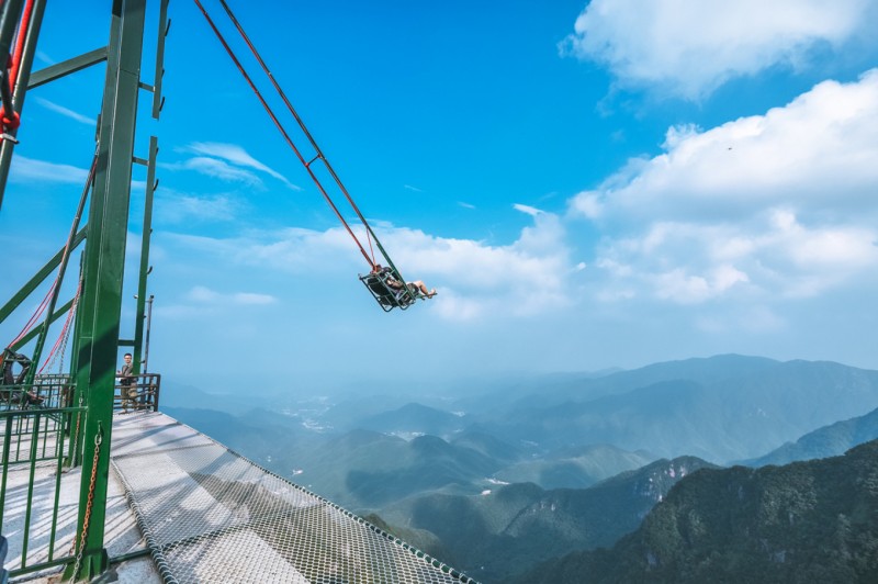 沪马建工悬崖秋千案例3